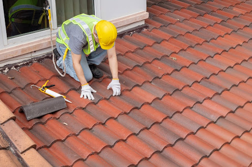 Inspecting ceramic roof
