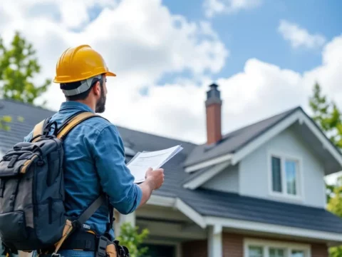 a 303 roofer estimator reviewing a denver roof