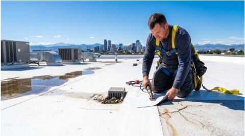flat roof repair Denver CO